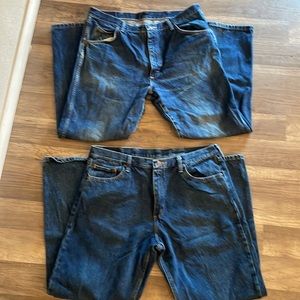 Wrangler regular fit jeans size 38x30